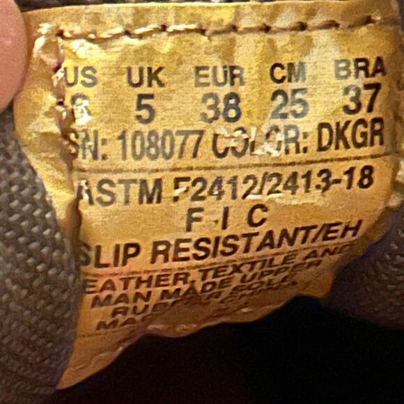 SKECHERS Work Summits SR Jaily Composite Toe Memory Foam Dark Green Women 8 - Picture 10 of 11